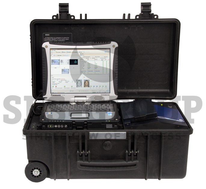 Полностраничный мобильный сканер документов высокого разрешения (1040 DPI) «Регула» 8703