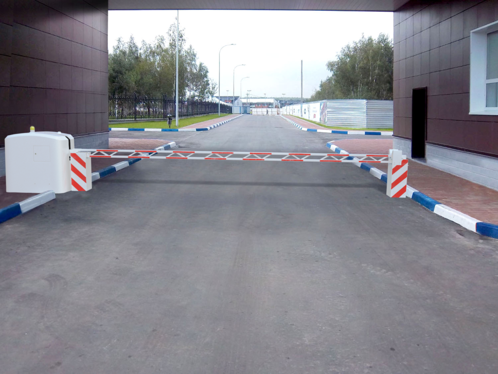 Установка противотаранных устройств для «IQ-портал "Строительный комплекс"»