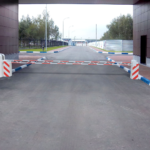 Установка противотаранных устройств